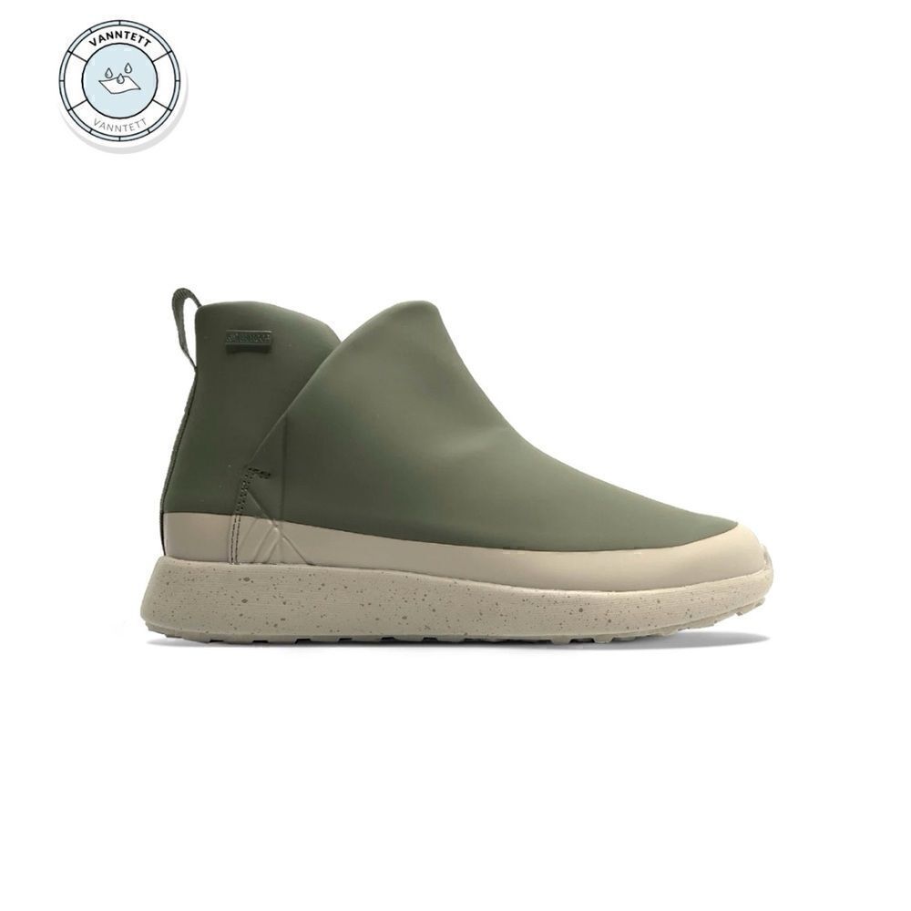 NWT Kastel Røros mud waterproof green rainboots Size 6